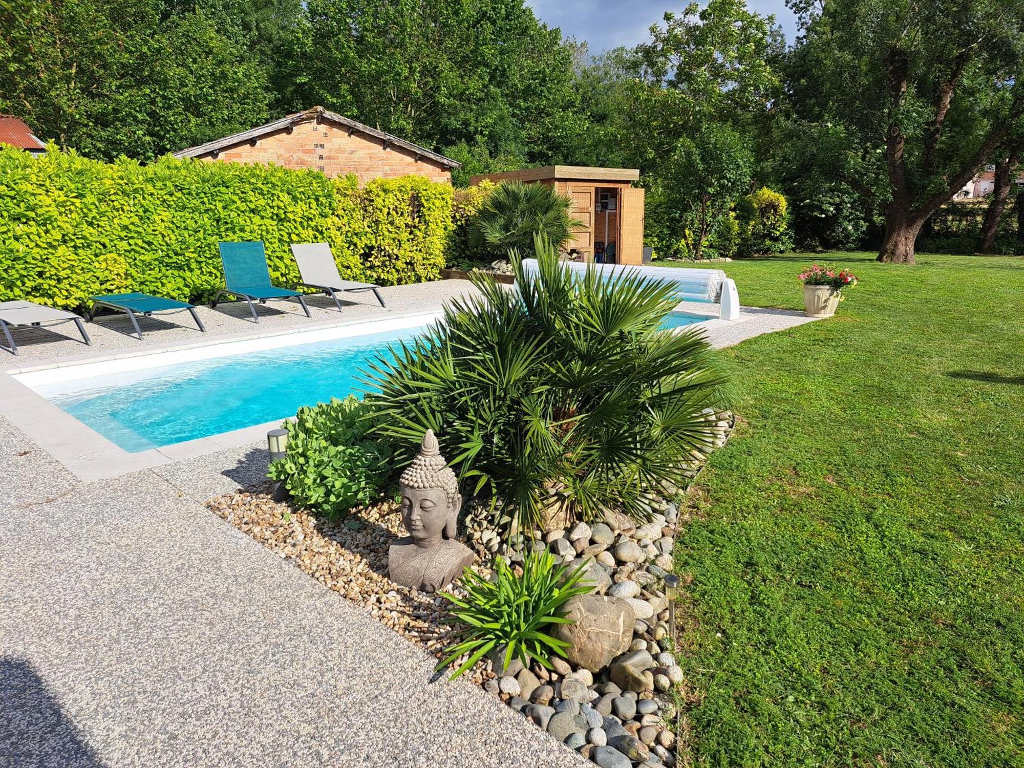 Chambre D Hote La Riviere 45M2 Jardin Et Piscine Aigrefeuille-dʼAunis 외부 사진